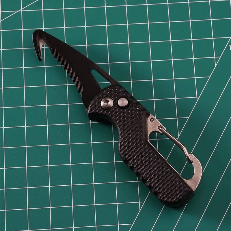 EDC Pocket Folding Knife Keychain Knives, Box Seatbelt cutter