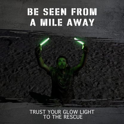 Emergency glow sticks