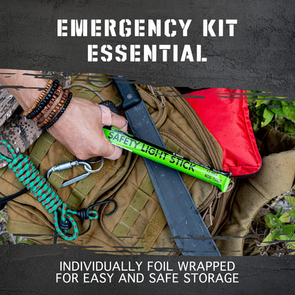 Emergency glow sticks