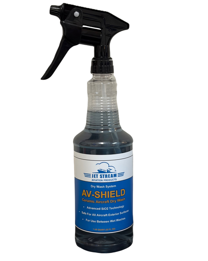 AV-Shield Ceramic Aircraft Spray & Wipe Quick Detailer