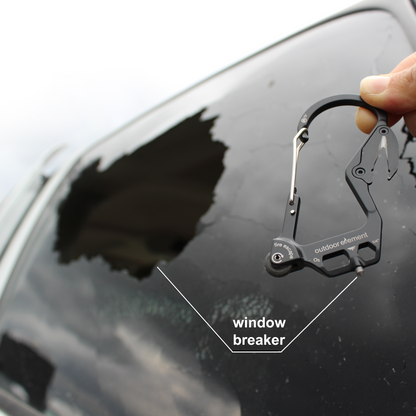 Fire Escape: Fire-Starting Multitool Carabiner