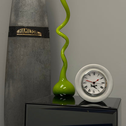 P-51D MUSTANG raw Rolls Royce Packard V1650 Merlin WWII Warbird Airplane Engine Piston Desk Clock