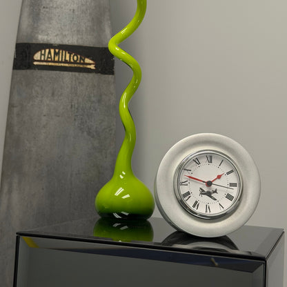 P-51D MUSTANG raw Rolls Royce Packard V1650 Merlin WWII Warbird Airplane Engine Piston Desk Clock