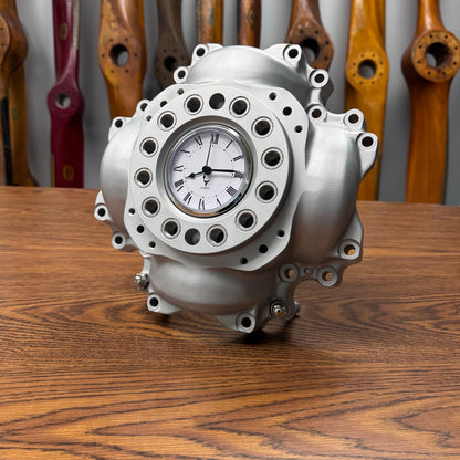 Hawker Beechcraft 1900D 14 Shot Airplane Propeller Hub Desk | Wall Clock