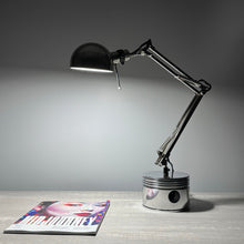 1940's Pratt & Whitney WWII R-2800 Corsair F4U Corsair Airplane Polished Chrome Radial Engine Piston Desk Task Lamp