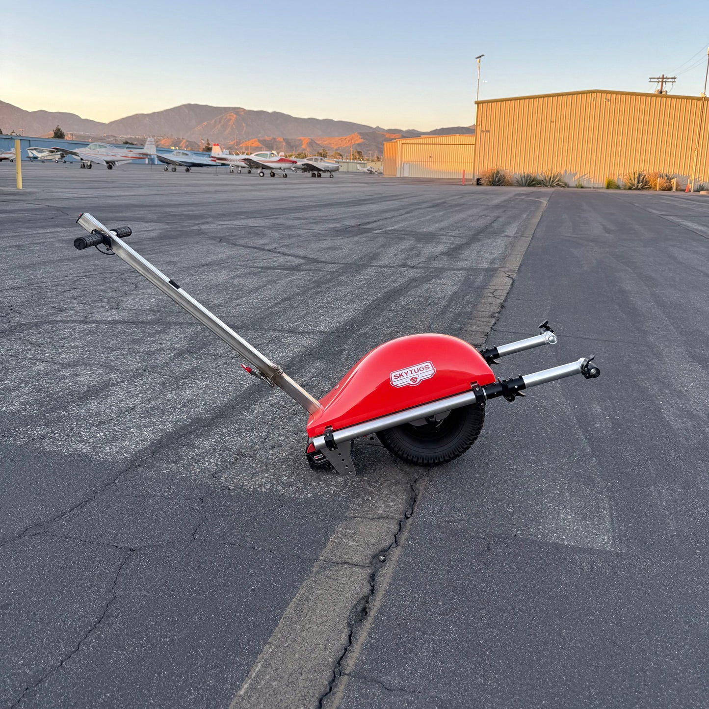 SkyTug Pro - Portable Electric Airplane Tug
