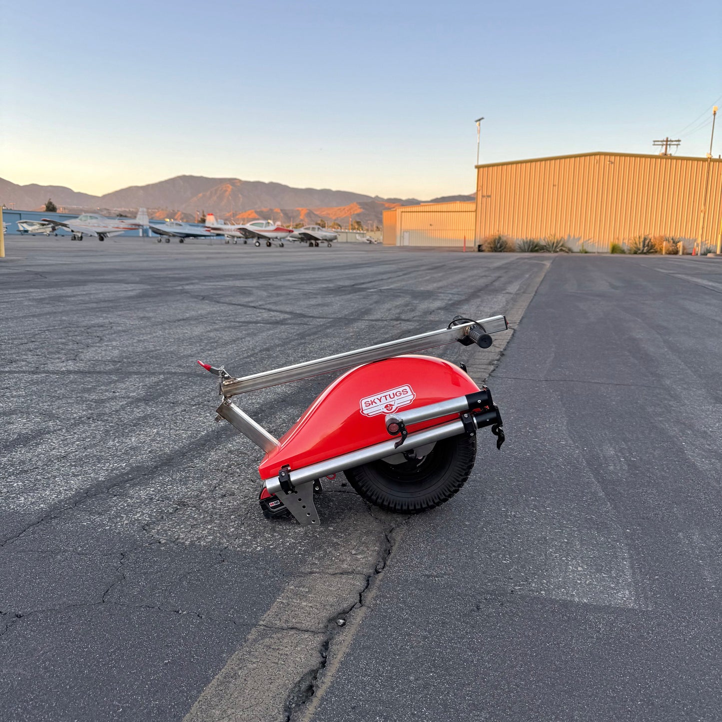 SkyTug Pro - Portable Electric Airplane Tug