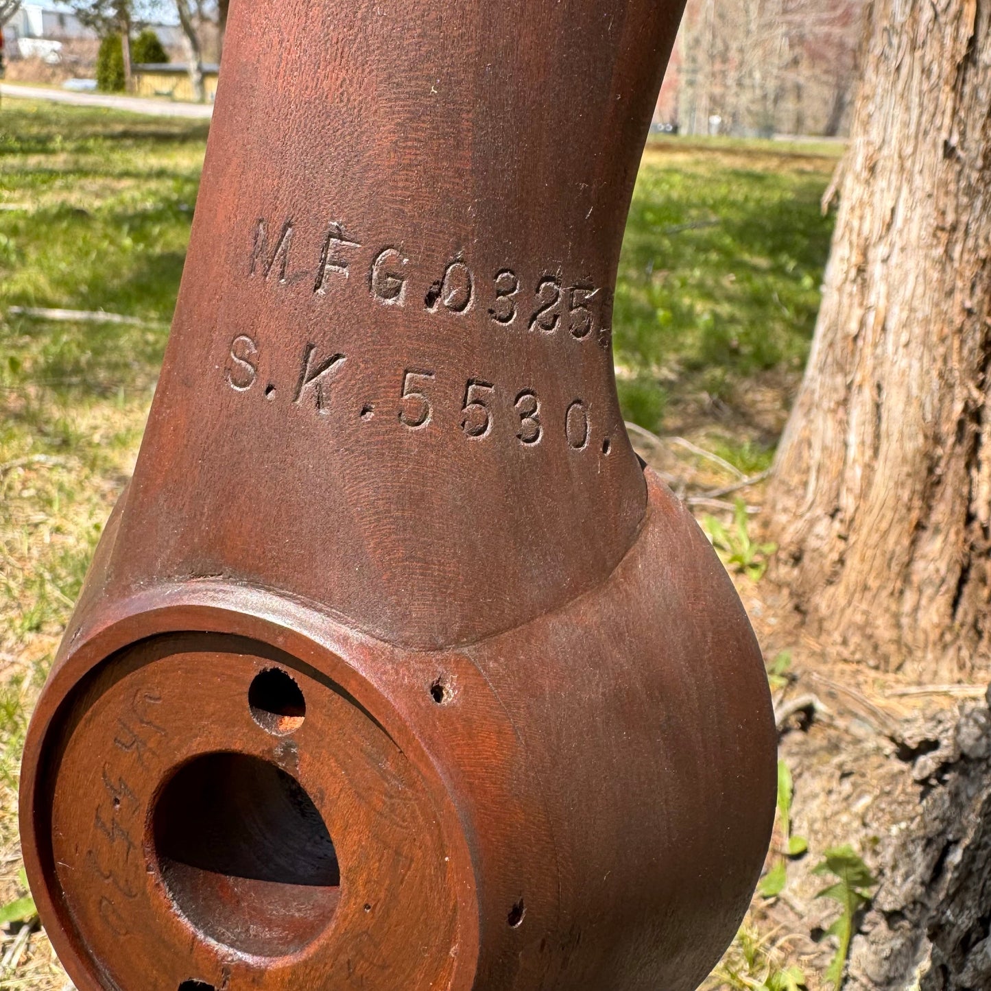 McCook Field 1920's Prototype Wooden Airplane Propeller w/ Spinner