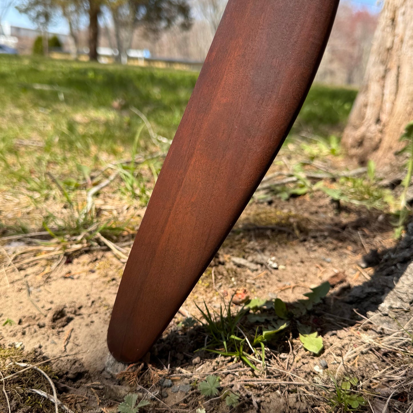 McCook Field 1920's Prototype Wooden Airplane Propeller w/ Spinner