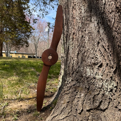 McCook Field 1920's Prototype Wooden Airplane Propeller w/ Spinner