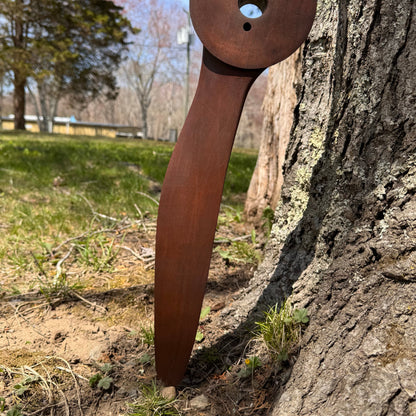 McCook Field 1920's Prototype Wooden Airplane Propeller w/ Spinner