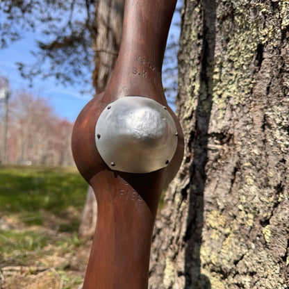 McCook Field 1920's Prototype Wooden Airplane Propeller w/ Spinner