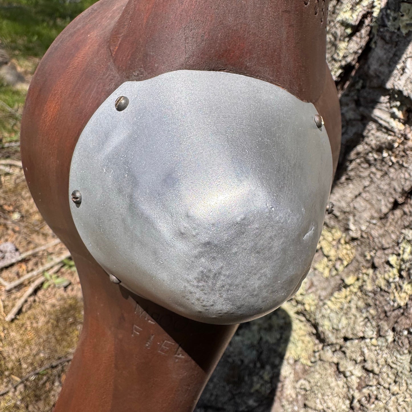 McCook Field 1920's Prototype Wooden Airplane Propeller w/ Spinner