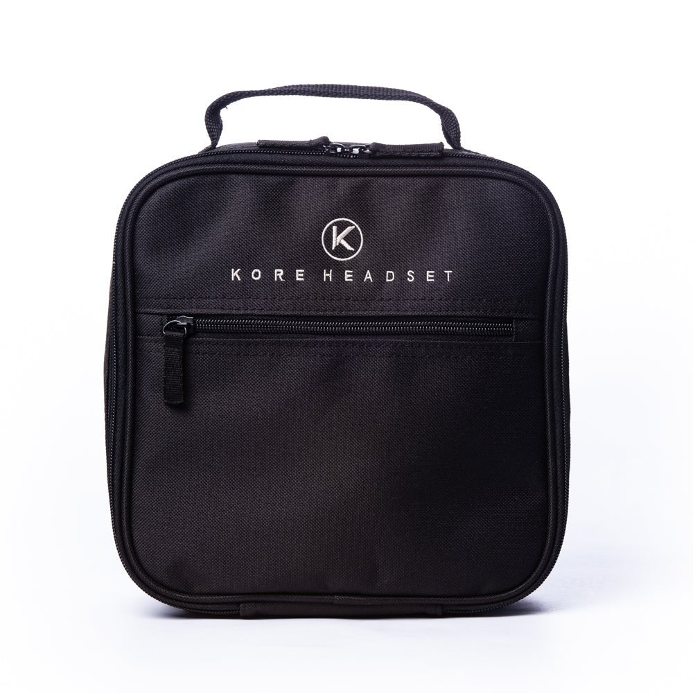 Kore Aviation P1 General Aviation Headset (Mono) with Headset Bag - Dual GA Plugs