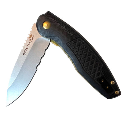 Quick Feather Folding Knife