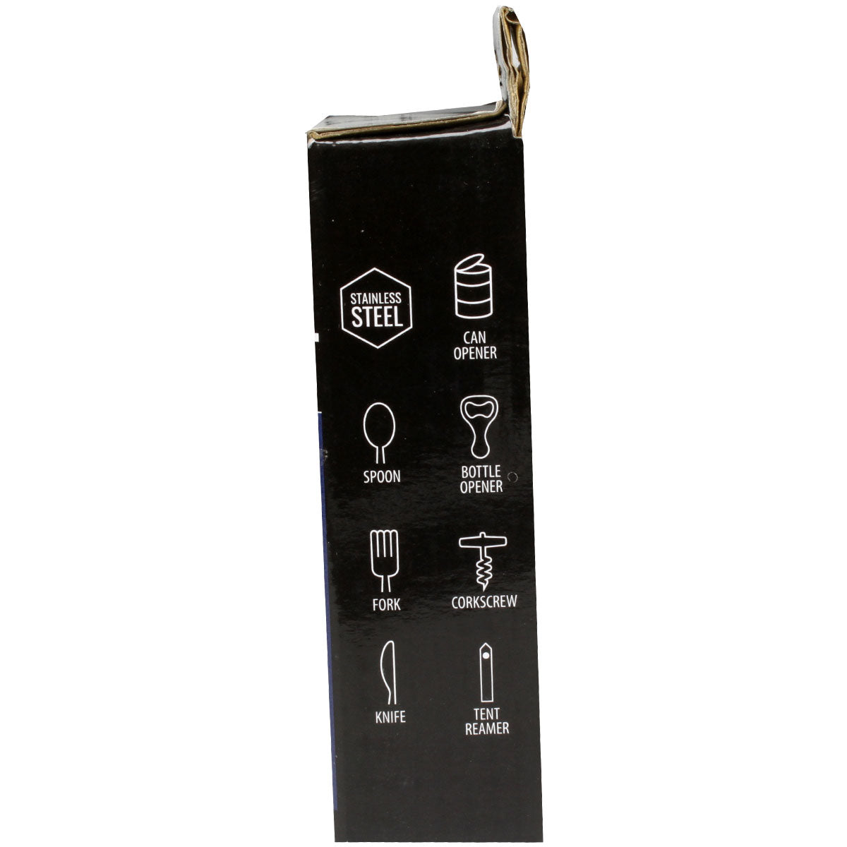 Knife Fork Spoon Combo Utility Tool with Can & Bottle Opener