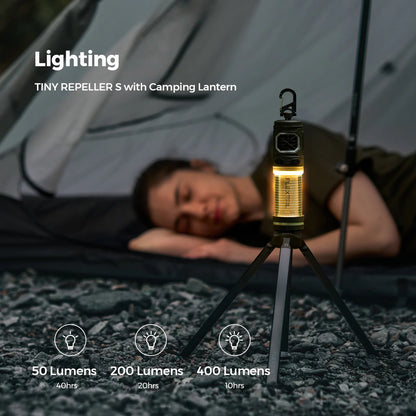 TINY REPELLER S - 2-in-1 Portable Mosquito Repellent with Lighting