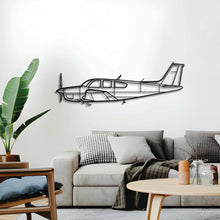 Bonanza F33A Metal Aircraft Wall Art - NCP0311