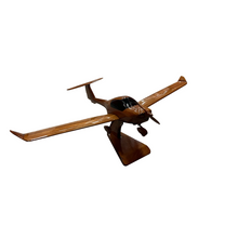 DA-20 ( DA20 ) Diamond Mahogany Wood Desktop Aircraft Model.
