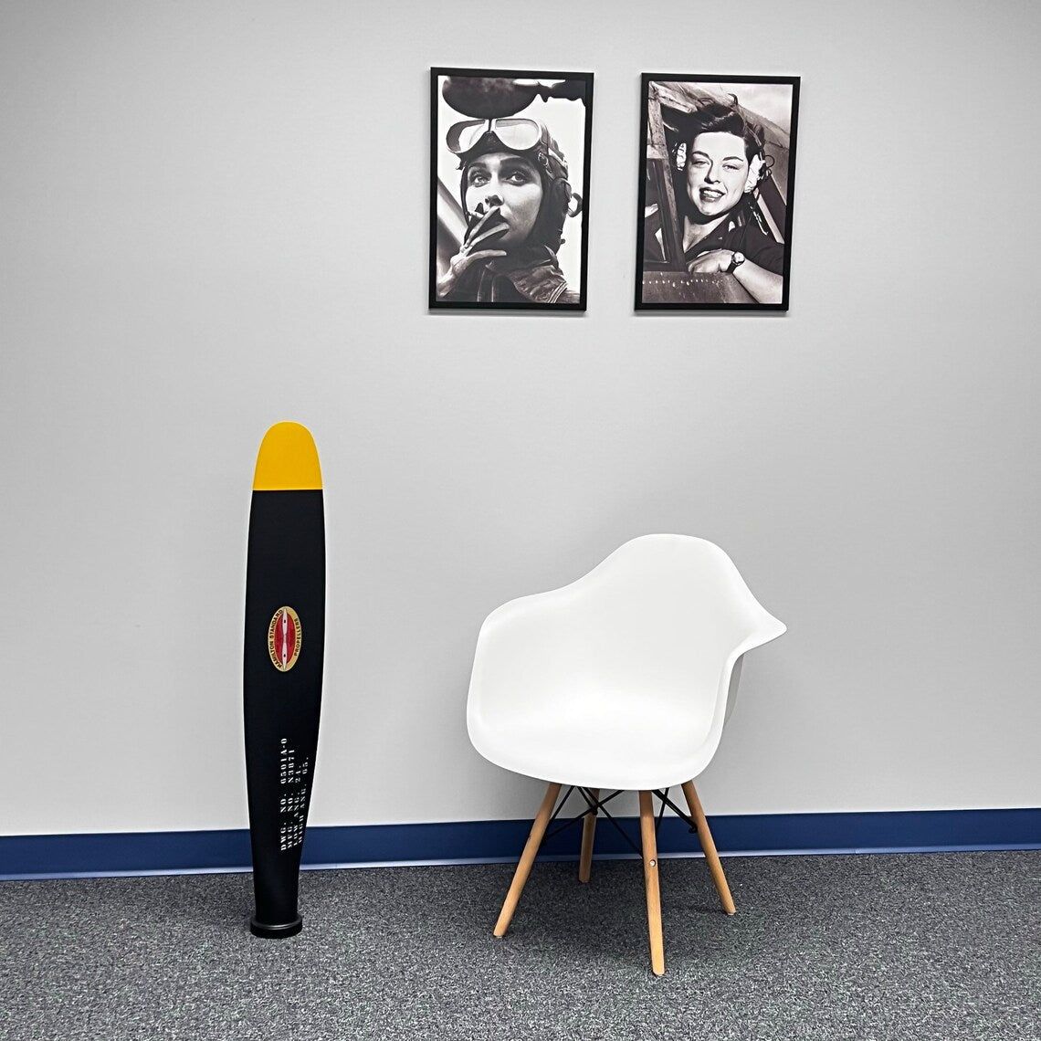 F4U Corsair Hamilton Standard Mini Warbird WWII Authentic Airplane Propeller Blade Sculpture