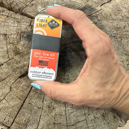 Fiber Light EDC Fire Kit