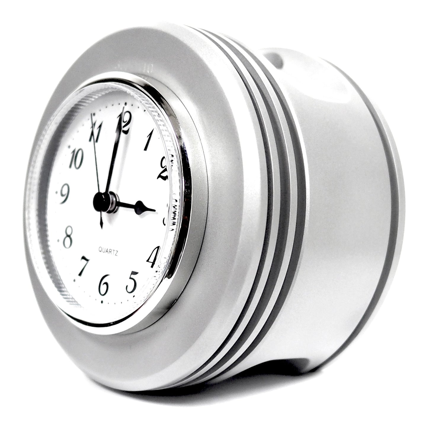 J-Cobs WWII Boeing Stearman Warbird Radial Engine Piston Desk Clock (Raw Edition)