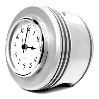 J-Cobs WWII Boeing Stearman Warbird Radial Engine Piston Desk Clock (Raw Edition)