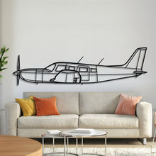PA-32R-301 Saratoga HP II Metal Aircraft Wall Art - NCP0437