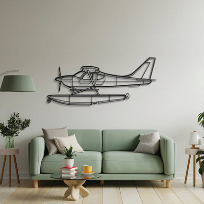 Sportsman 2+2 Metal Aircraft Wall Art - NCP0345