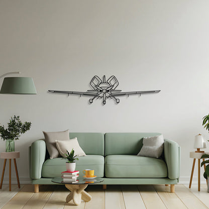 SR22T G6 Front Metal Aircraft Wall Art - NCP0397